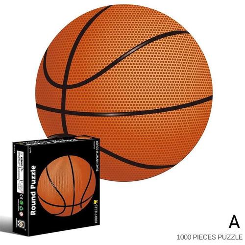 Puzzle 3d 1000 Pièces, Puzzle Éducatif Pour Enfants Adultes, Basket-Ball, Dessin Animé, Avion En Papier