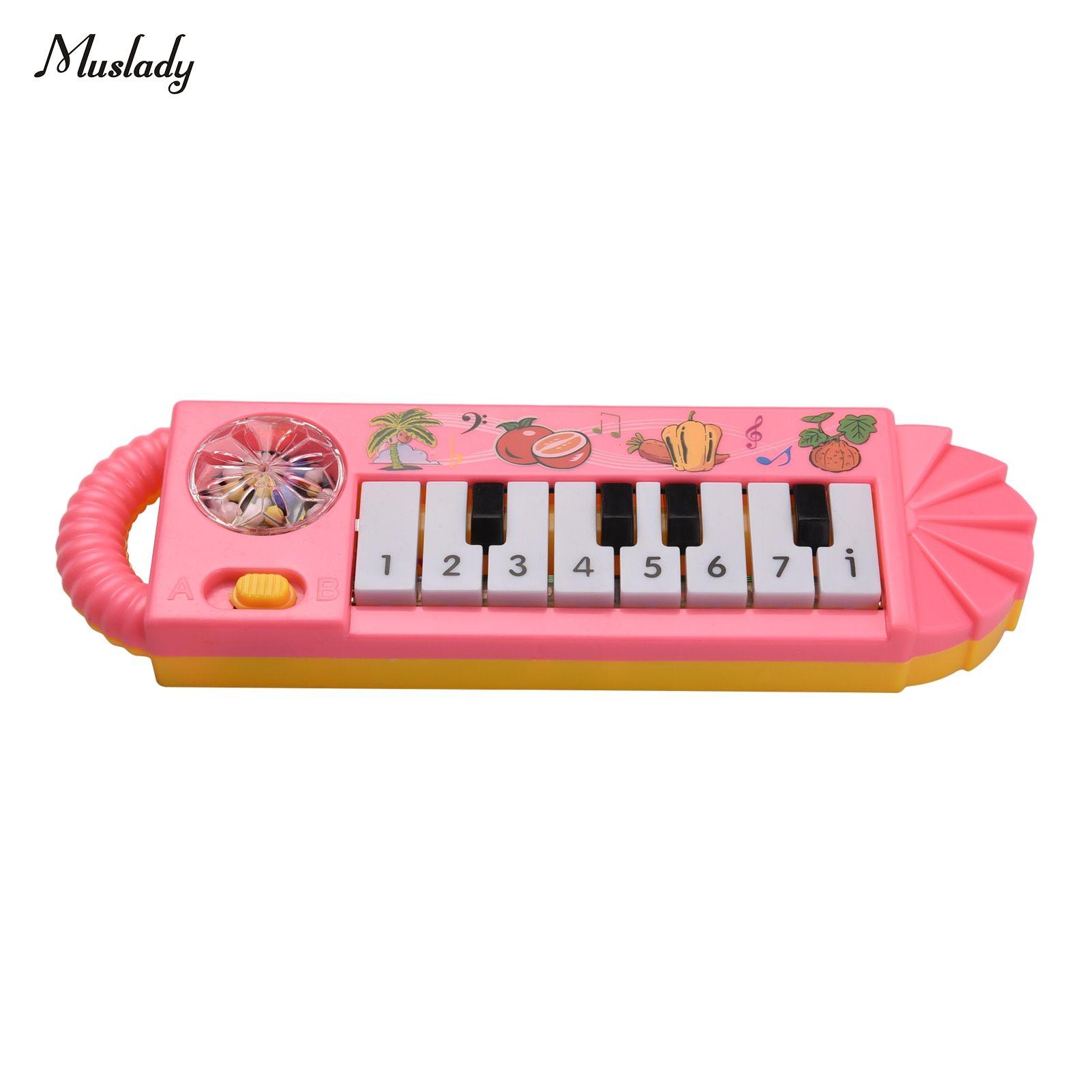 Mini piano électronique à 26 touches, jeu de simulation, jouet musical,  pratique, noir, rose, cadeau de