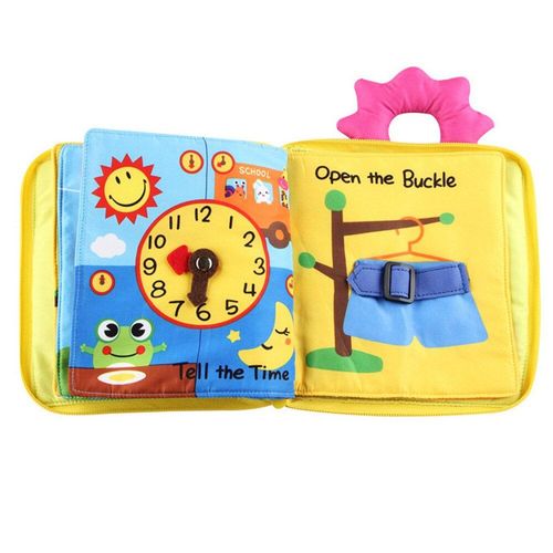 Jouets En Tissu Pour Bébés, Singe/Hibou/Chien, Style Animal, Apprentissage Éducatif, Livres En Tissu, Mignons, Pour Bébés