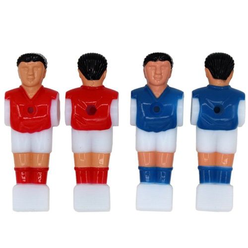 Accessoires De Poupée De Sport De Football De Table En Plastique, Jouet De Jeu De Football Mini Poupée Accessoires De Remplacement Jouet 4 Pièces