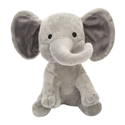 Peluche Éléphant De 23cm, Jouet Pour Bébé, Sommeil Apaisant, Oreiller Doux, Jouet En Peluche, Cadeau Pour Enfants