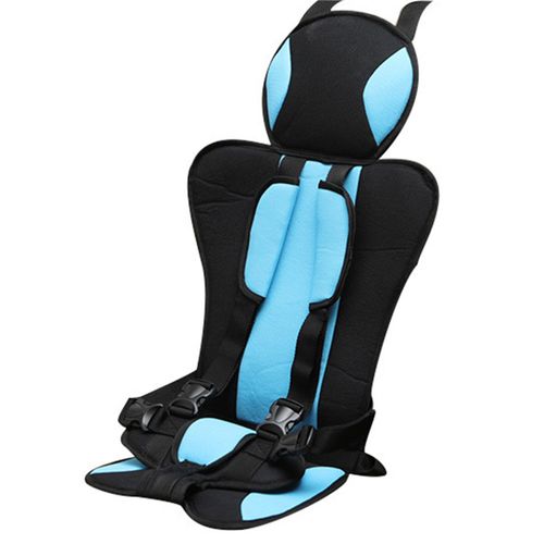 Rehausseur De Sécurité Pour Bébé, Siège De Voiture Convertible, Positionnement À La Ceinture, Harnais Portable, Housse De Siège Épais, Coussin Bleu