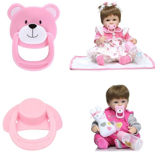 Sucette Magnétique, 1/2 Pièces, Nouvelle Mode, Poupées De Simulation, Jouet De Bébé, Cadeau Mignon, Mamelon, Accessoire De Poupée Mignon