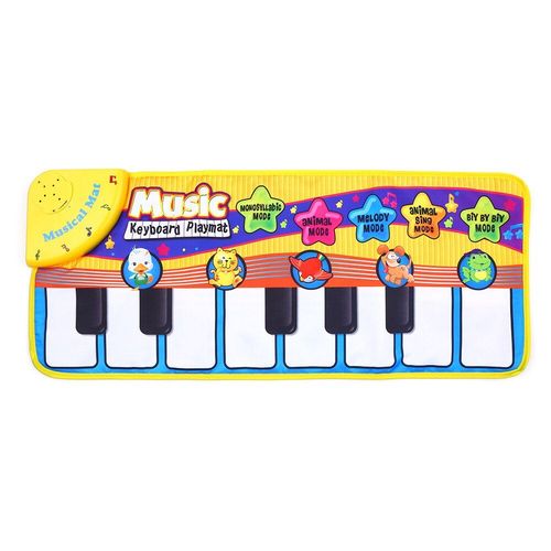 Tapis De Couverture Pour Bébé, 27.6x11,4 Pouces, Tapis Musical De Piano, Jouets D'Éducation Précoce, Clavier De Piano, Tapis De Jeu Pour Enfants, Musique Animale