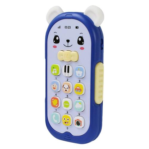 Jouet Éducatif Pour Bébé, Téléphone Portable, Musique De Dessin Animé, Jouet D'Apprentissage, Changement De Visage, Machine À Sons