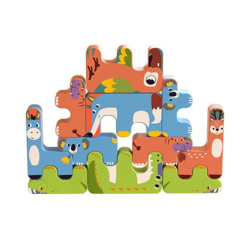 Jeu De Construction Jenga Pour Enfants, Blocs De Construction, Puzzle Éducatif