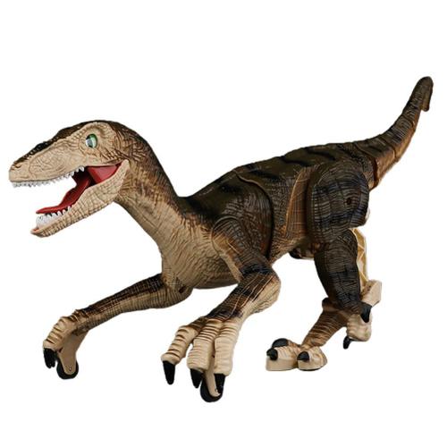 Jouet De Dinosaure Télécommandé Pour Enfants, Rapace Qui Marche, Son Et Lumière, Avec Lumière Led, Robot Rc Qui Rugit, Réaliste