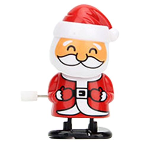 Jouets D'horlogerie Père Noël Bonhomme De Neige Faucon, Poupées De Dessin Animé Mignon, Jouet À Rebond À Enrouler, Jouets Éducatifs Exquis Cadeau De Noël