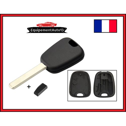 Clé Simple Avec Chip Id46 Pour Citroen C1 C2 C3 C4 C5 C8 Ds3 Ds4 Berlingo Jumpy