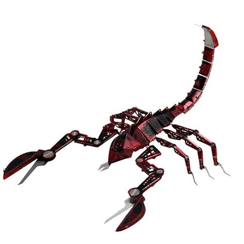 Puzzle De Scorpion 3d En Métal, Forme Animale Unique, Modèle D'Assemblage, Jouet Éducatif Pour Enfants, Cadeau
