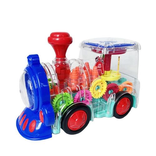 Ensemble De Jouets De Train Électrique Universel, Avec Lumière Et Musique, Pour Enfants, Garçons Et Filles, Cadeaux D'Anniversaire