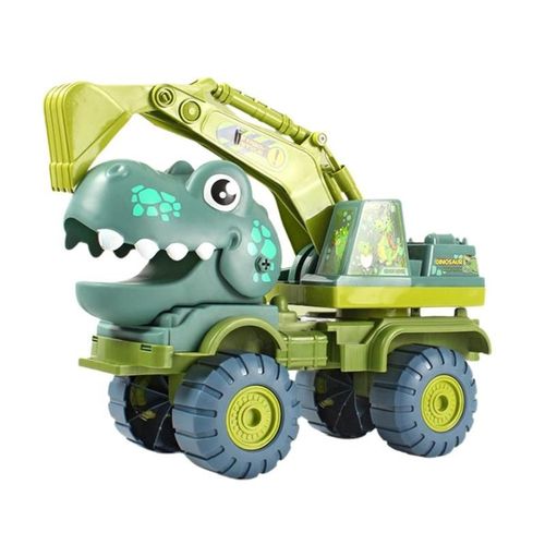 Transport De Dinosaures Pour Enfants, Véhicule D'Ingénierie Surdimensionné, Pelleteuse, Camion, Jouet, Voiture, Cadeau Pour Garçons