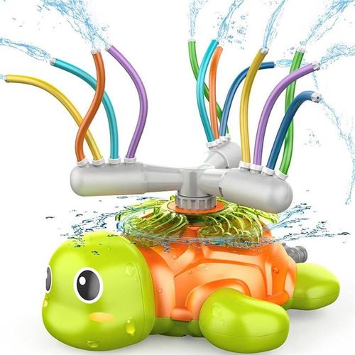 Arroseur Rotatif Pour Enfants, Jouet De Bain, Jeu D'été, Tortue D'extérieur, Avec Tuyau Pivotant, Pour Jardin, Salle De Bain, Douche