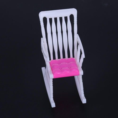 Maison De Poupée Miniature, Chaise Rose Pour Barbie, Accessoires De Poupée, Maison De Jeu Pour Enfants Filles, Chambre À Coucher, Décoration De Maison De Poupée