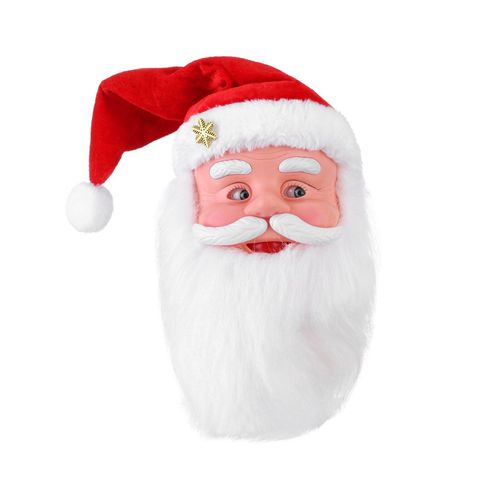 Poupée Électrique Pour Père Noël, Jouet De Danse, Chant, Chapeau, Balançoire, Cadeau De Nouvel An, Ornement De Noël