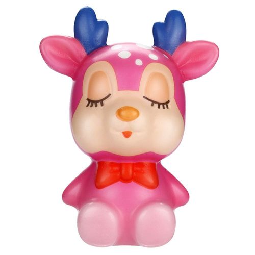 Cerf De Noël Crème À Montée Lente, Jouets Parfumés Anti-Stress, Poupée De Dessin Animé Mignon, Jouets Amusants À Presser, Cadeau