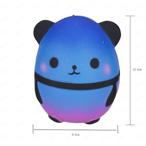 Jouet De Simulation De Panda À Rebond Lent, Galaxie, Ciel, ¿Uf, Poupée, Gâteau À Pain, Parfumé, À Montée Lente, Anti-Stress, Cadeau De Noël Pour Enfants