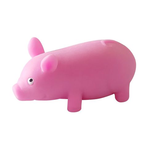 Jouet De Décompression Et De Relaxation Cochon Rose, 1/3 Pièces, Mini Jouets Élastiques Et Doux, Pour Blague