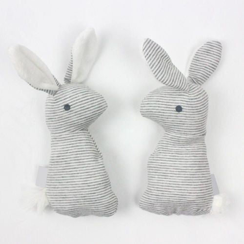 Hochet Pour Nouveau-Né, Jouet En Peluche Avec Son De Bb, Longue Oreille, Lapin