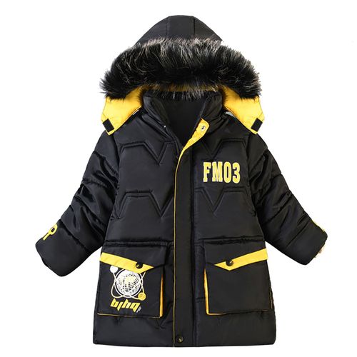 Doudoune Chaude À Capuche Pour Enfants, Manteau D'hiver À La Mode Pour Garçons Et Filles, Vêtements De Neige