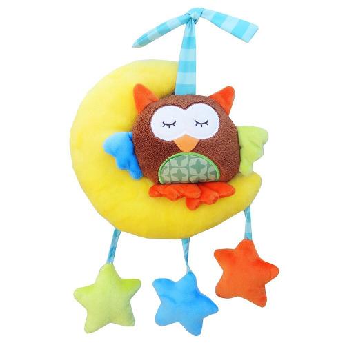 Hochet En Peluche Pour Bébé, Animal De Dessin Animé, Cloche À Main, Nouveau-Né, Hibou/Singe/Âne/Ours, Jouets Pour Bébé, Cadeaux, 4 Styles