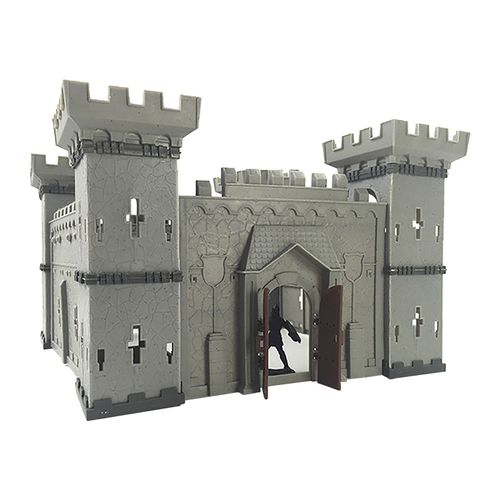 Ensemble De Jouets De Guerre Pour Enfants, Château Militaire Assemblé, Soldat, Figurines D'Action, Jouets Éducatifs, Cadeau