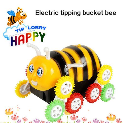 Camion À Benne D'abeille Électrique Pour Enfants, Jouet Éducatif, Cadeau D'anniversaire Et De Noël