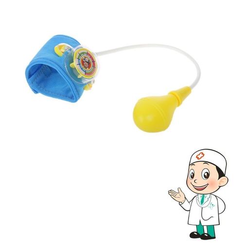 Jouet Amusant De Pression Artérielle Pour Fille, 1 Pièce, Boîte À Médicaments, Jeu De Simulation D'Infirmière, Vente En Gros