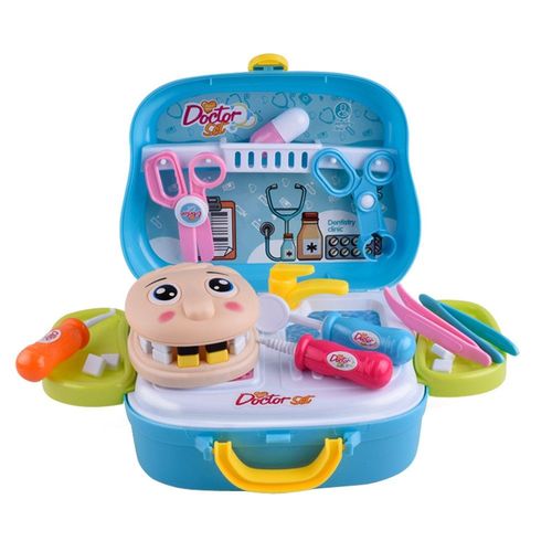Jeu D'infirmière Et De Dentiste Pour Enfant, 17 Pièces, Jeu Éducatif Et Créatif, Pour Jouer Les Rôles D'infirmière Et De Dentiste, Cadeau D'anniversaire
