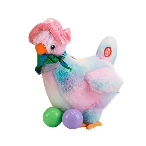 Poule En Peluche, ¿Ufs De Poule, Jouet En Peluche, Musique Électrique, Animal De Compagnie Électronique, Cadeau Éducatif Pour Enfants