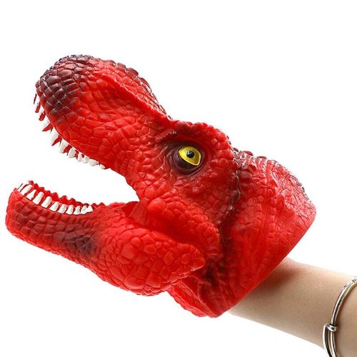 Marionnettes À Main Tête D'animal En Vinyle Souple, 11 Types, Gants, Modèle De Dinosaure Requin, Jouets Pour Enfants