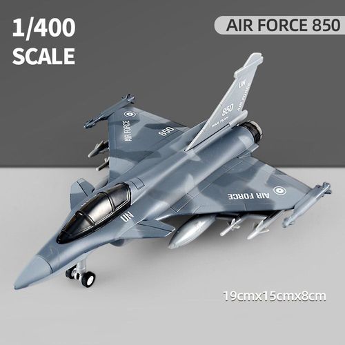 Avion De Chasse Rafale En Alliage Moulé Sous Pression, Modèles De Jouets, Bombardier, Machine D&#39;Attaque Avec Force De Retour, Cadeaux Pour Enfants, Collection Pour Garçons, 1/400-Générique