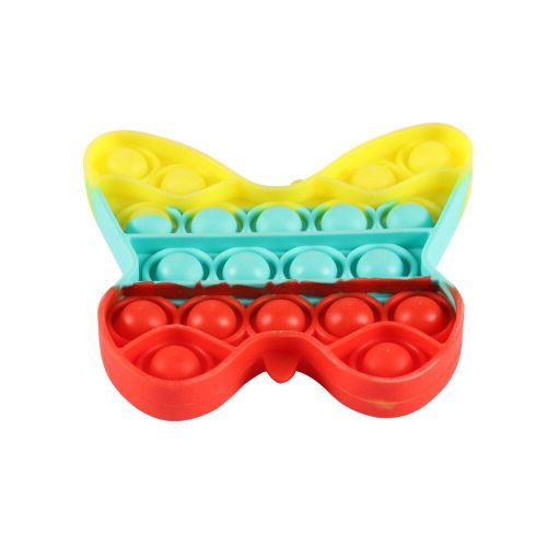 Jouet Anti-Stress En Forme De Papillon Arc-En-Ciel, Anti-Stress, Pour Enfants, Adultes, Bureau, Autisme Sensoriel, Dépression