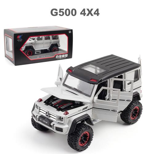 Modèle De Voiture Bens G500 4x4 Pour Enfants, Jouet De Simulation, Véhicule Tout-Terrain En Alliage, 7 Portes Peuvent Être Ouvertes Avec Des Jouets Légers, 1:24