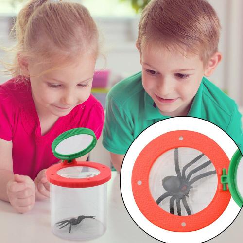 Loupe D'Observation Attrape-Insectes, Conteneur Pour Enfants, Écoliers En Bas Âge, Jouets D'Apprentissage Éducatifs Précoces