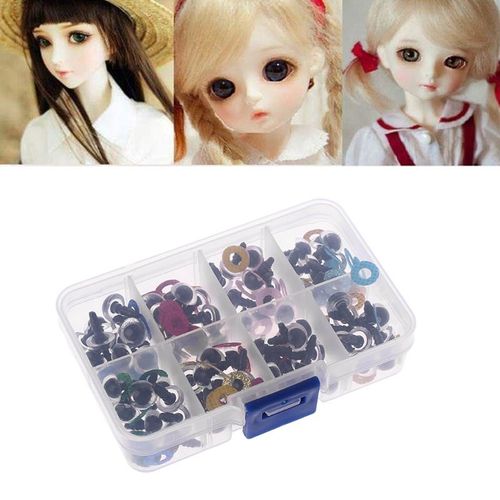 Marionnette De Poupée En Plastique Pour Enfants, 80 Pièces, 10mm/0,39 Pouces, Yeux En Plastique, Tampons De Sécurité Pour Bricolage, Baleine, Hibou, Artisanat, Jouet Pour Enfants, Vente En Gros