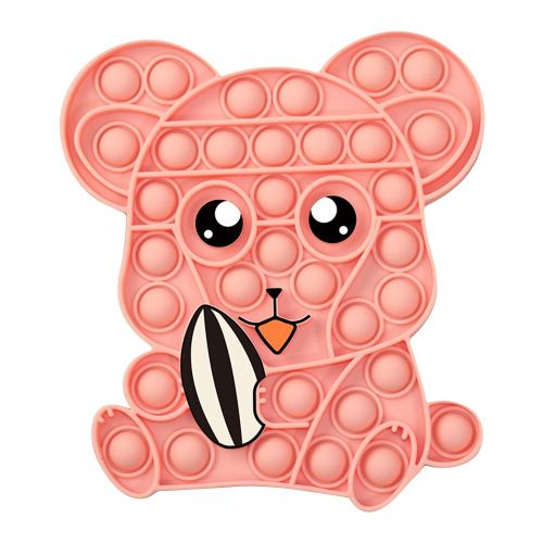 Jouet Anti-Stress Pour Adultes Et Enfants, Anti-Stress, Hamster Arc-En-Ciel, Sensoriel, Livraison Gratuite