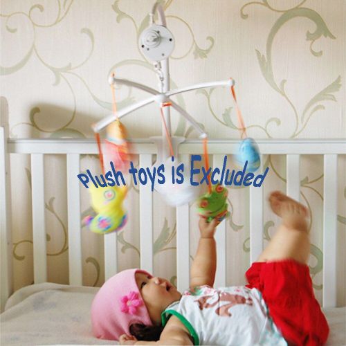 Jouet De Berceau Mobile Rotatif Pour Bébé, Jouet De Berceau Mobile, Mélodie, Chanson Pour Enfants, Cloche À Vent, Auto-Auto Électrique, Boîte À Musique, Jouets Éducatifs Pour Bébé