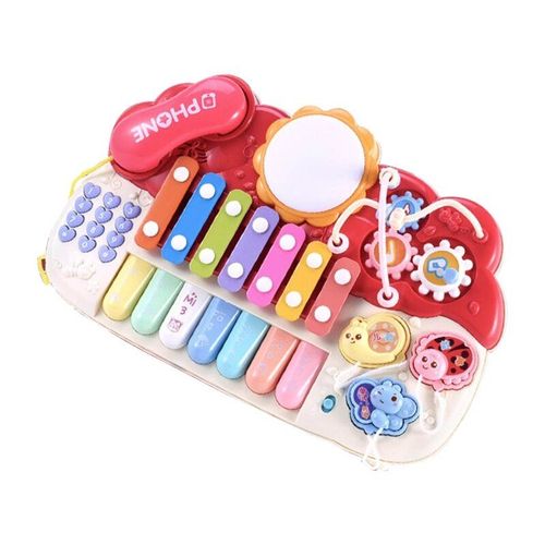 Ensemble De Jouets De Musique Pour Bébé, Instrument De Piano À Inclinaison Électrique, Jouet Interactif Pour Bébé, Pour Raconter Des Histoires Musicales D08c
