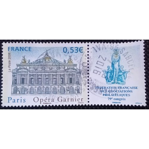 France 2006 Timbre Oblitéré Yt 3926 - Cachet Rond - 79e Congrès De La Ffap Opéra Garniee