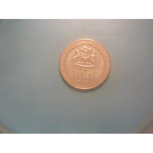 Chili,100 Pesos 2012
