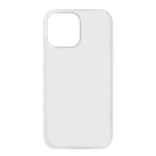 Coque Iphone 13 Pro Max Silicone Semi-Rigide Finition Soft-Touch Blanc