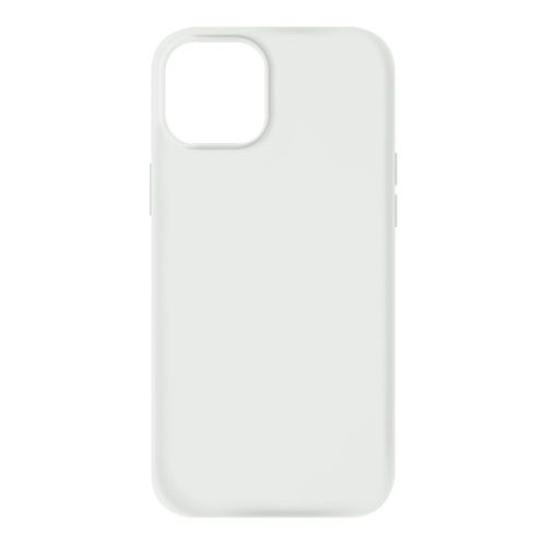 Coque Iphone 13 Silicone Semi-Rigide Finition Soft-Touch Blanc