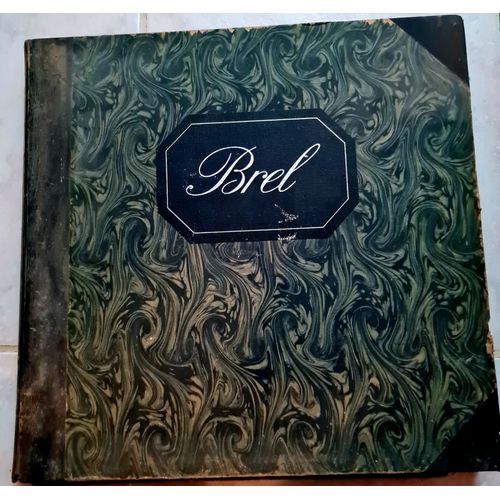 Coffret Colector Et Rare 7 Disques Vinyles Jaques Brel