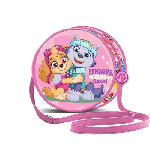 Paw Patrol La Pat' Patrouille Friendship Sac à Bandoulière Rond, Rose