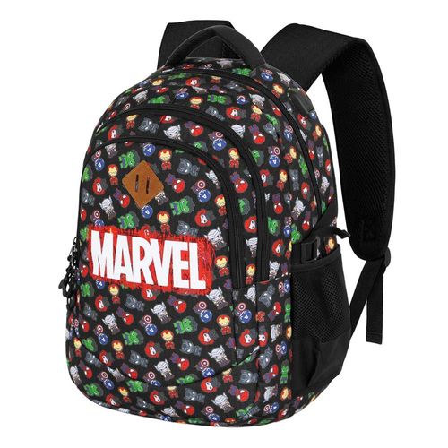 Sac à dos Running PLUS - Marvel Avengers Chibi - Noir - Taille Unique