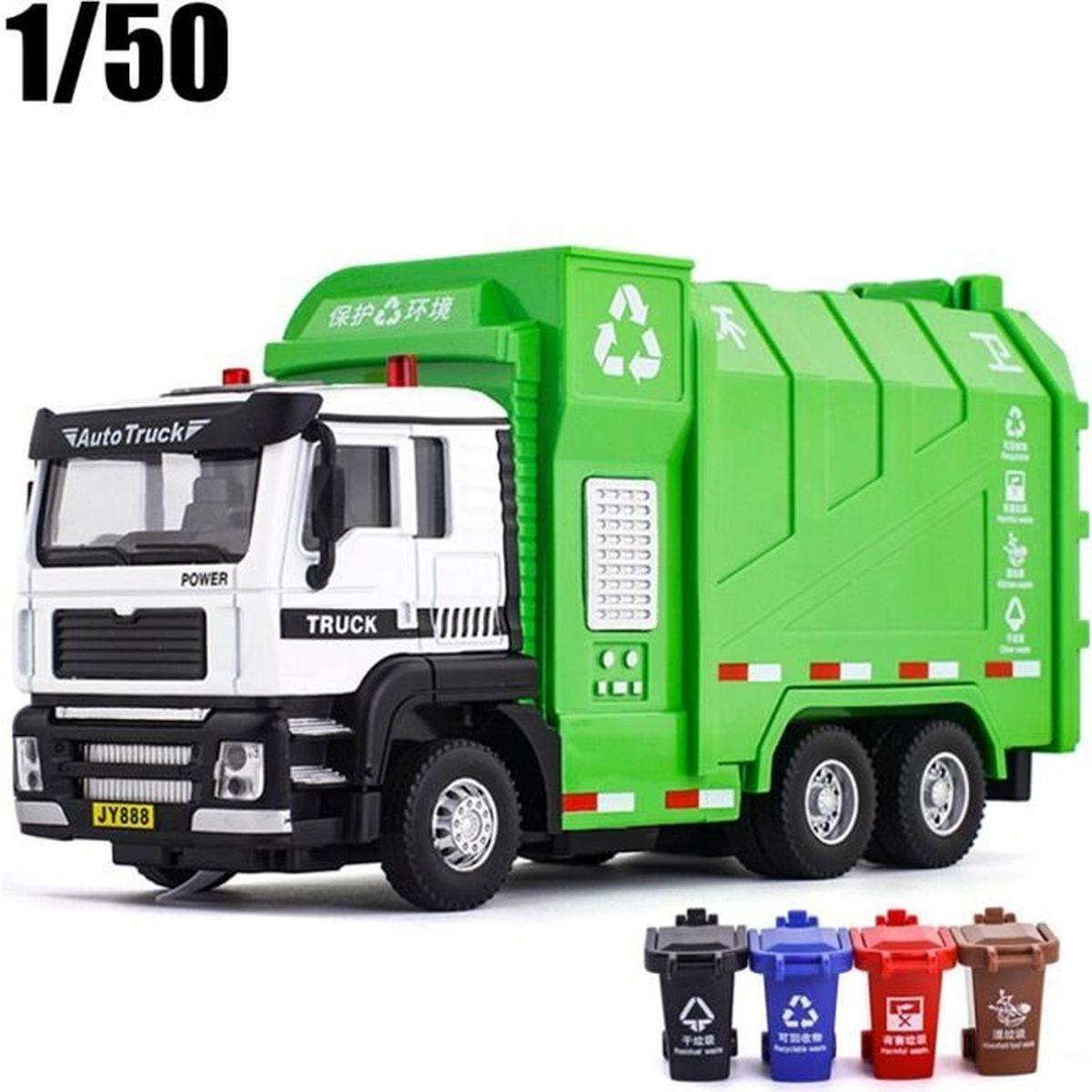 6€44 sur Jouets pour garçons Enfants Camion poubelle 3 4 5 6 7 8 9