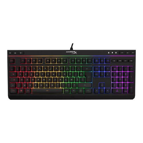 HyperX Alloy Core RGB - Clavier - rétro-éclairé - USB - AZERTY - Français - noir - pour Victus by HP Laptop 16; HP 250 G9; Laptop 14, 15, 17; Pavilion Plus Laptop 14; Pro 290 G9