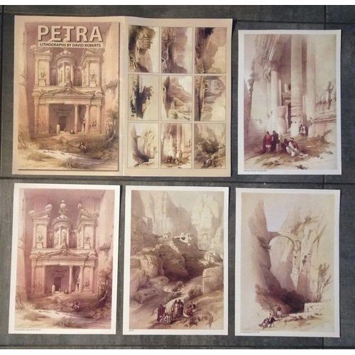 Petra Lithograhps By David Roberts