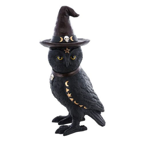 Hibou De Sorcier Occulte 31 Cm